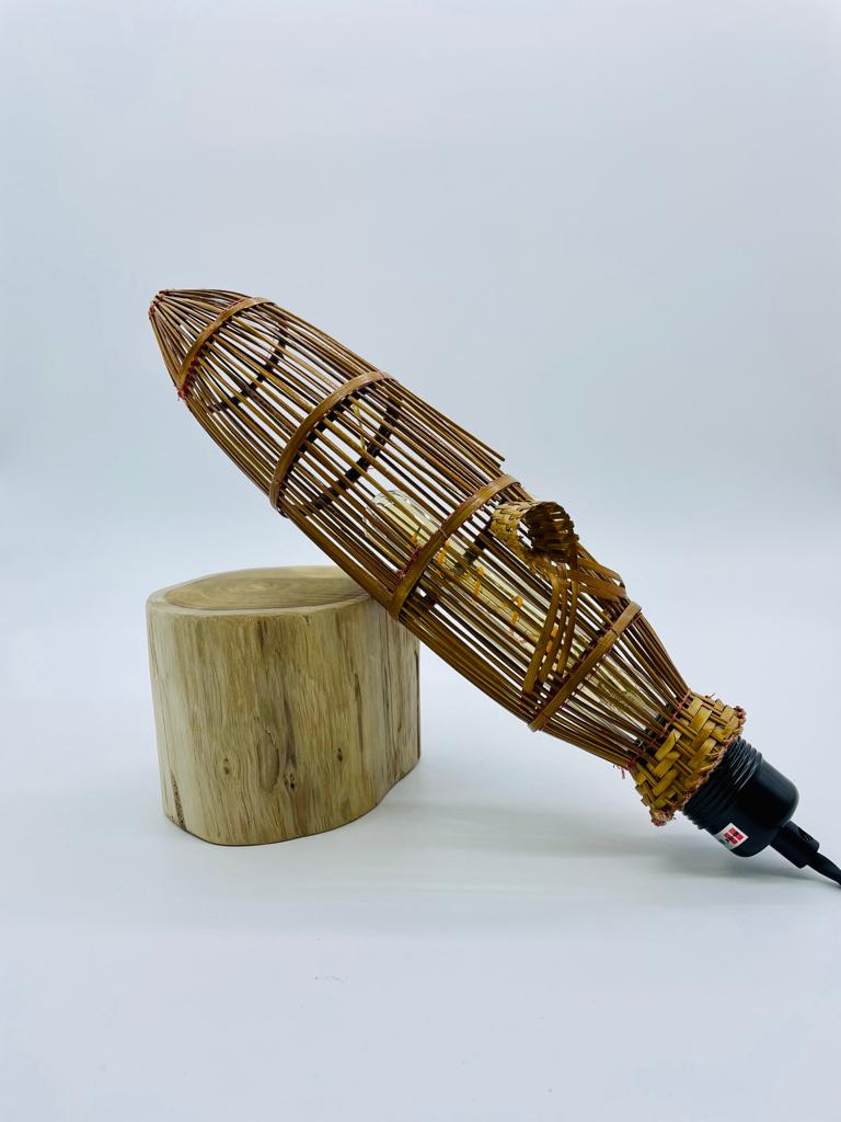 Sai Lamp suspension bamboo Maison Miko